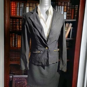 SOHO APPAREL LTD. | ♠️ Black Cropped Blazer Jacket | EUC ✨ size M